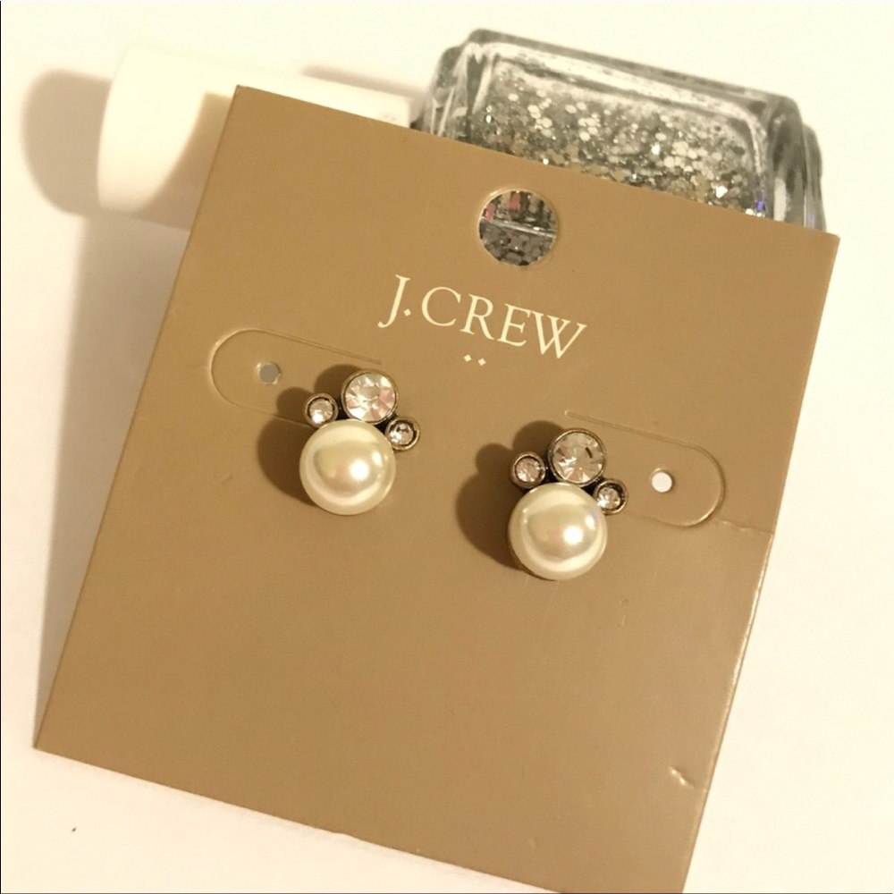 J.Crew Pearl Earrings